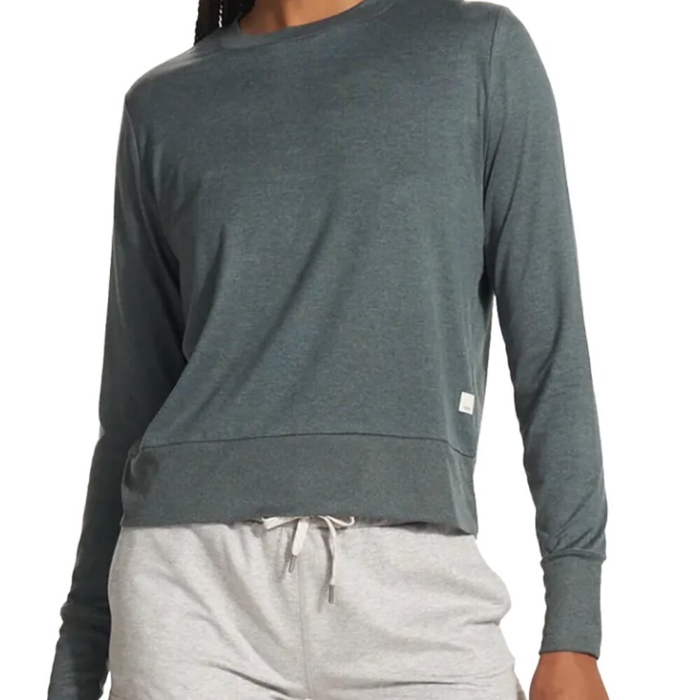 Vuori dark blue daydream crew // Size L // VGUC